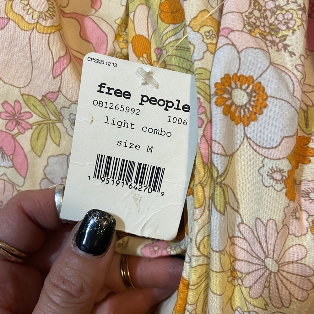 FreePeople Boho chic maxi floral dress - Picture 6 of 6